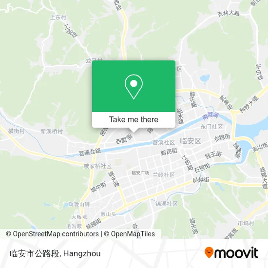 临安市公路段 map