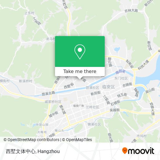 西墅文体中心 map
