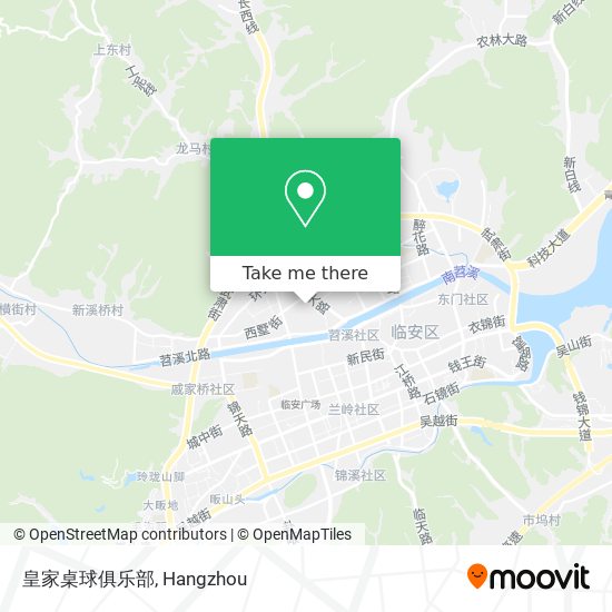皇家桌球俱乐部 map