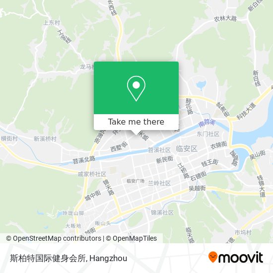 斯柏特国际健身会所 map