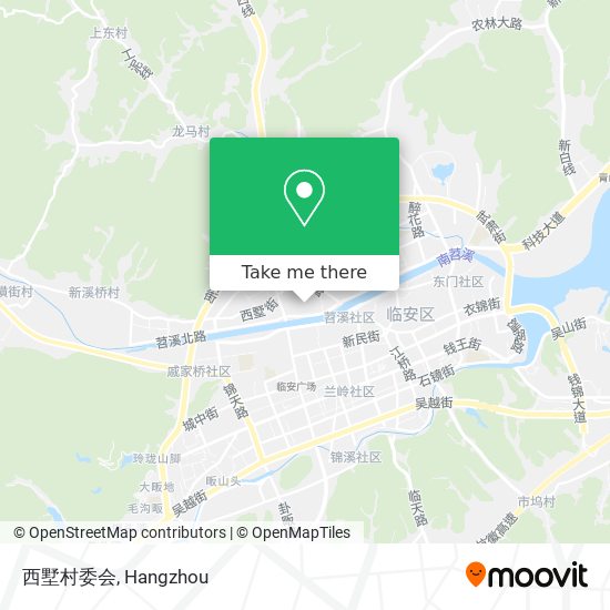西墅村委会 map