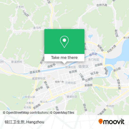 锦江卫生所 map