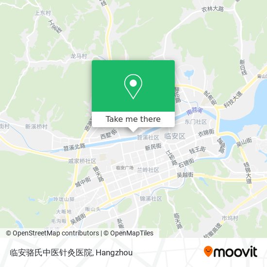 临安骆氏中医针灸医院 map