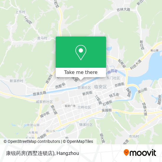 康锐药房(西墅连锁店) map