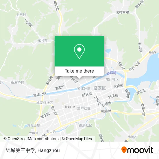 锦城第三中学 map