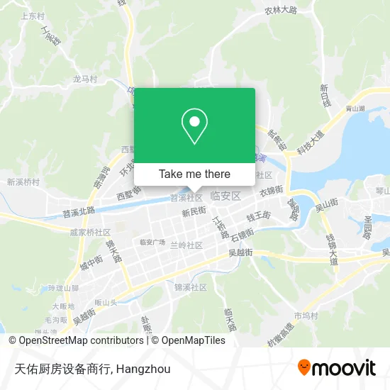 天佑厨房设备商行 map