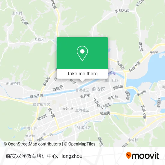 临安双涵教育培训中心 map