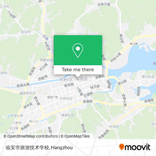 临安市旅游技术学校 map