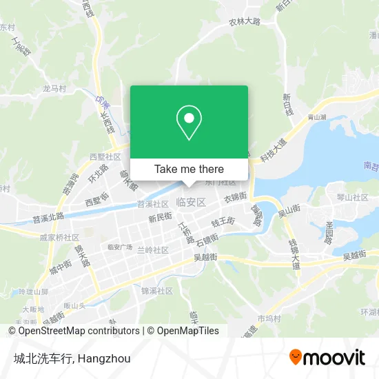 城北洗车行 map