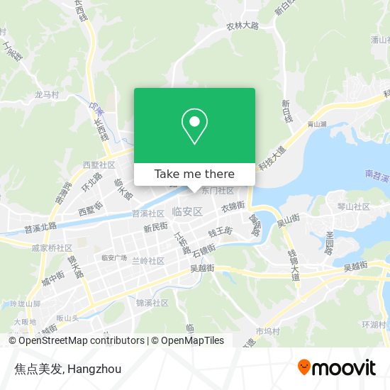 焦点美发 map
