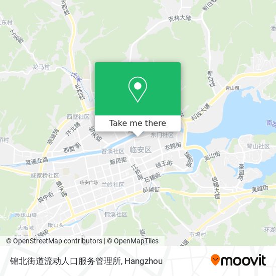 锦北街道流动人口服务管理所 map