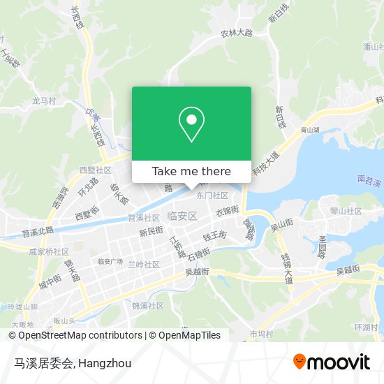 马溪居委会 map