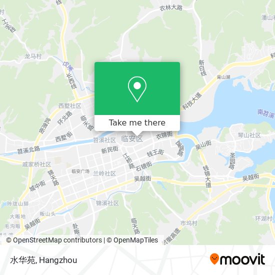 水华苑 map