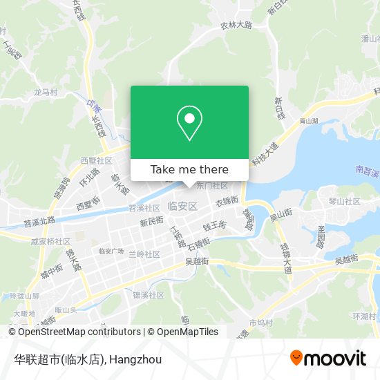 华联超市(临水店) map