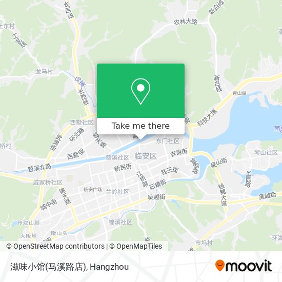 滋味小馆(马溪路店) map