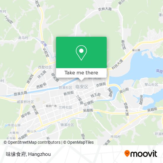 味缘食府 map
