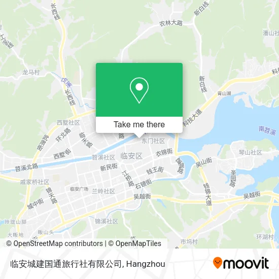 临安城建国通旅行社有限公司 map