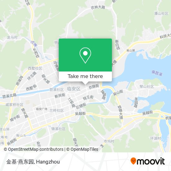 金基·燕东园 map