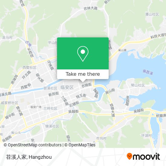 苕溪人家 map