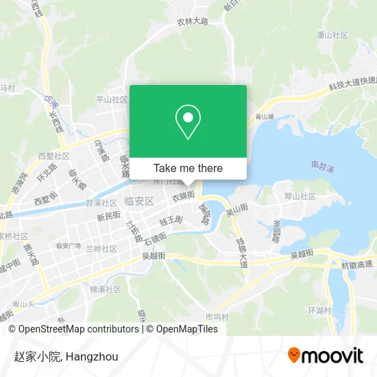 赵家小院 map