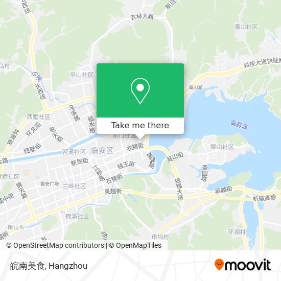 皖南美食 map