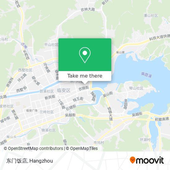 东门饭店 map
