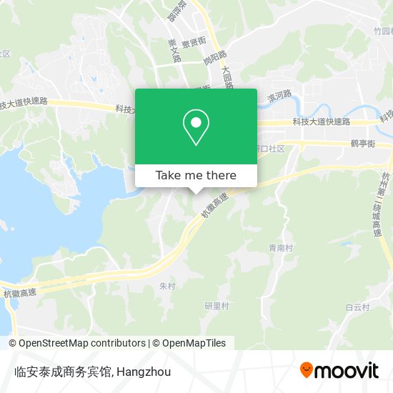 临安泰成商务宾馆 map