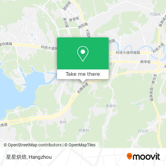 星星烘焙 map