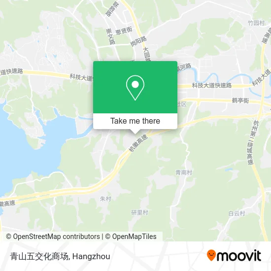 青山五交化商场 map