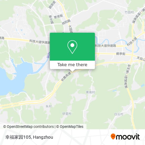 幸福家园105 map