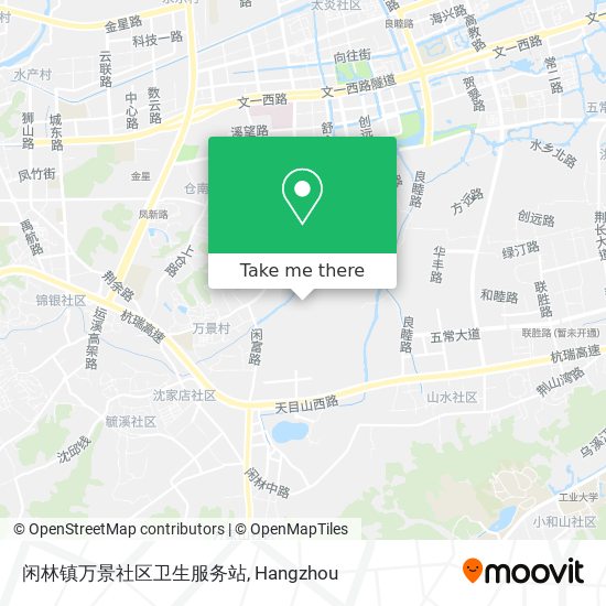 闲林镇万景社区卫生服务站 map