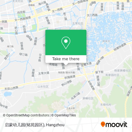 启蒙幼儿园(铭苑园区) map