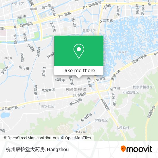 杭州康护堂大药房 map