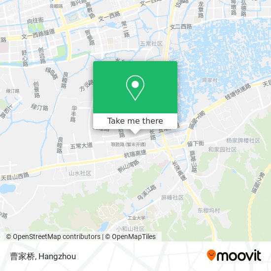 曹家桥 map