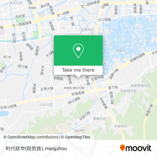 时代联华(联胜路) map