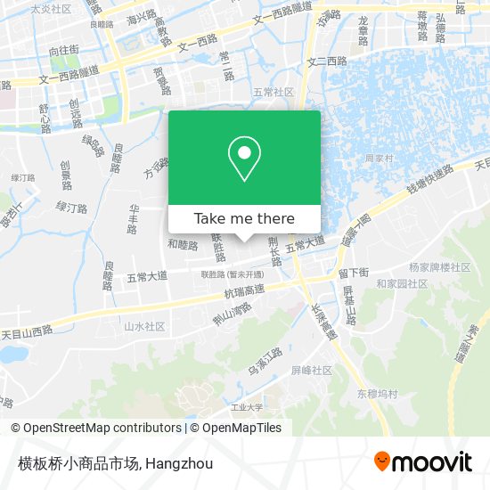 横板桥小商品市场 map