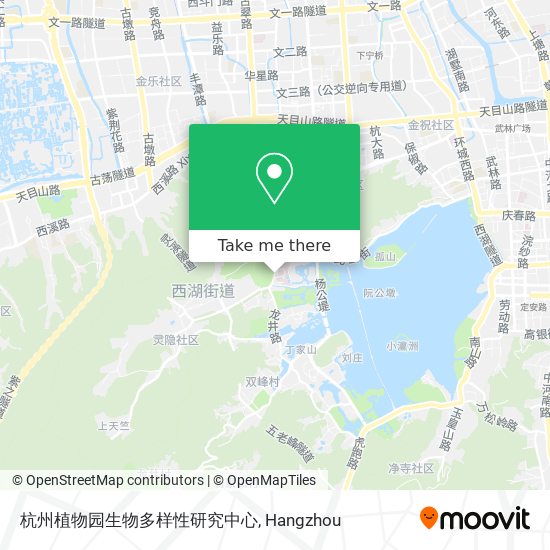 杭州植物园生物多样性研究中心 map