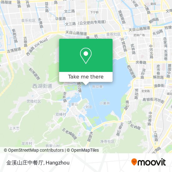 金溪山庄中餐厅 map