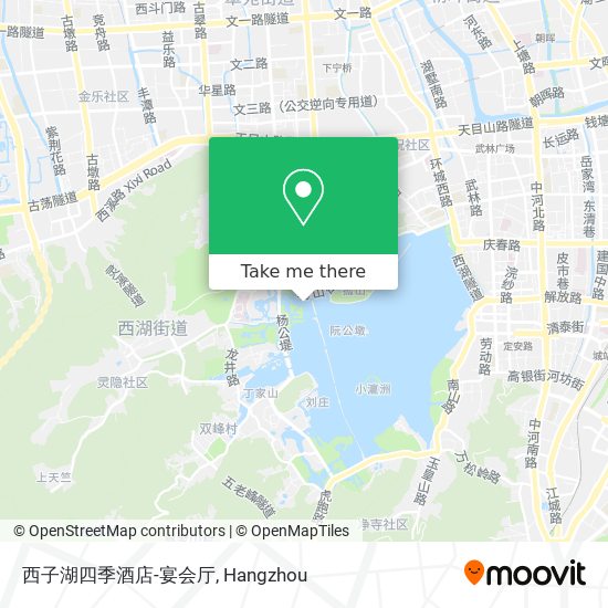 西子湖四季酒店-宴会厅 map