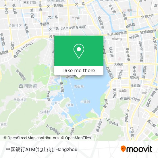 中国银行ATM(北山街) map