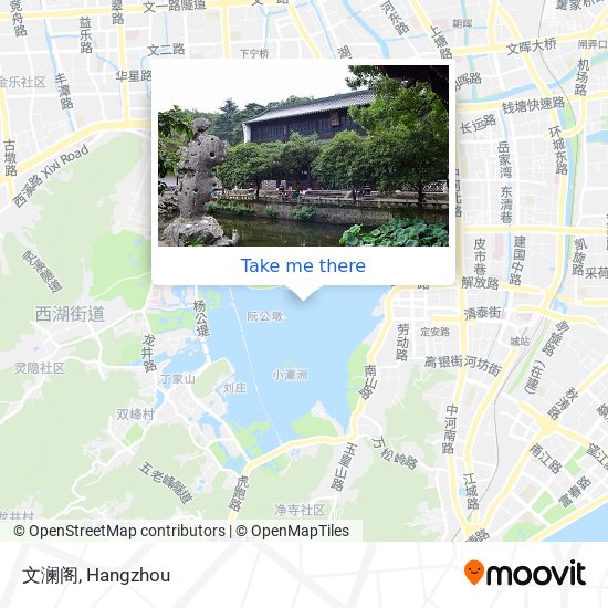 文澜阁 map