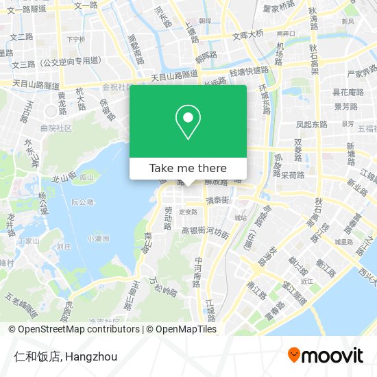 仁和饭店 map