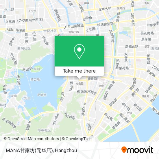 MANA甘露坊(元华店) map