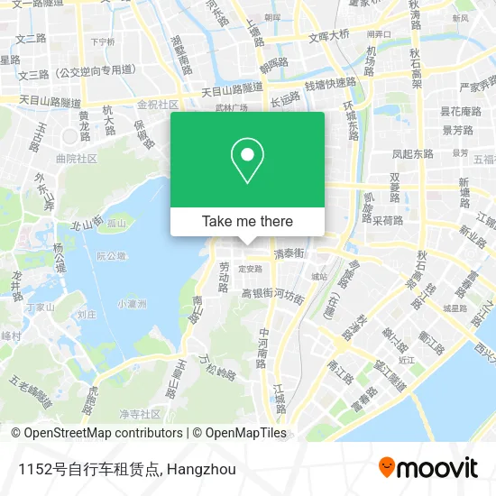 1152号自行车租赁点 map
