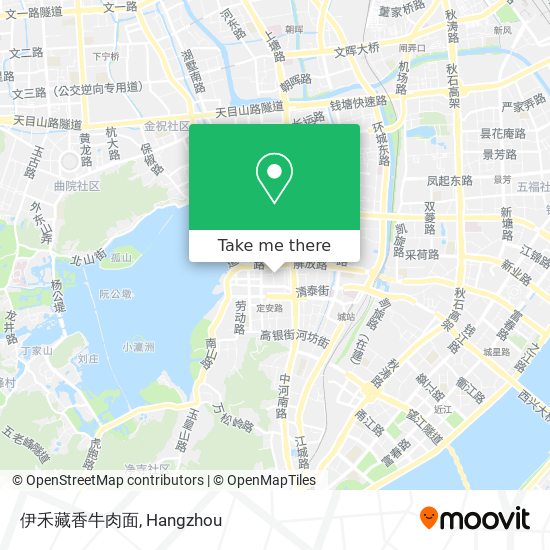 伊禾藏香牛肉面 map