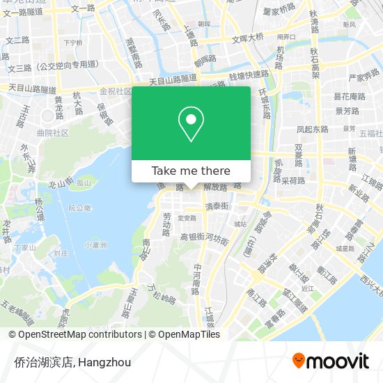 侨治湖滨店 map