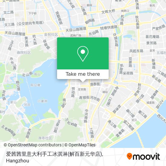 爱茜茜里意大利手工冰淇淋(解百新元华店) map