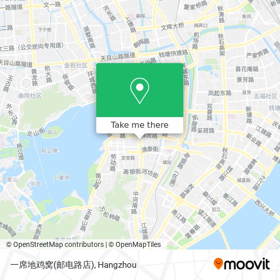 一席地鸡窝(邮电路店) map