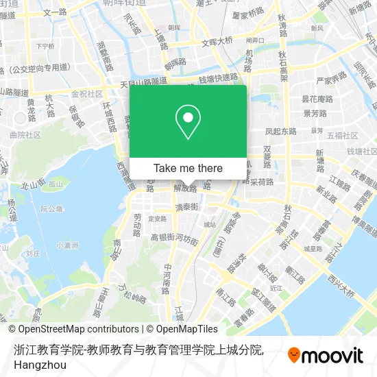 浙江教育学院-教师教育与教育管理学院上城分院 map