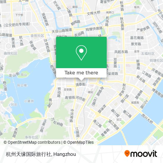 杭州天缘国际旅行社 map